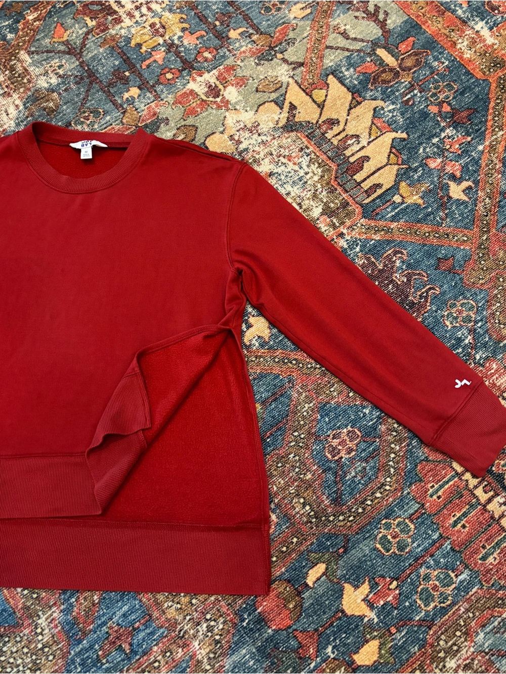 JoyLab Bold Red Crewneck Sweatshirt